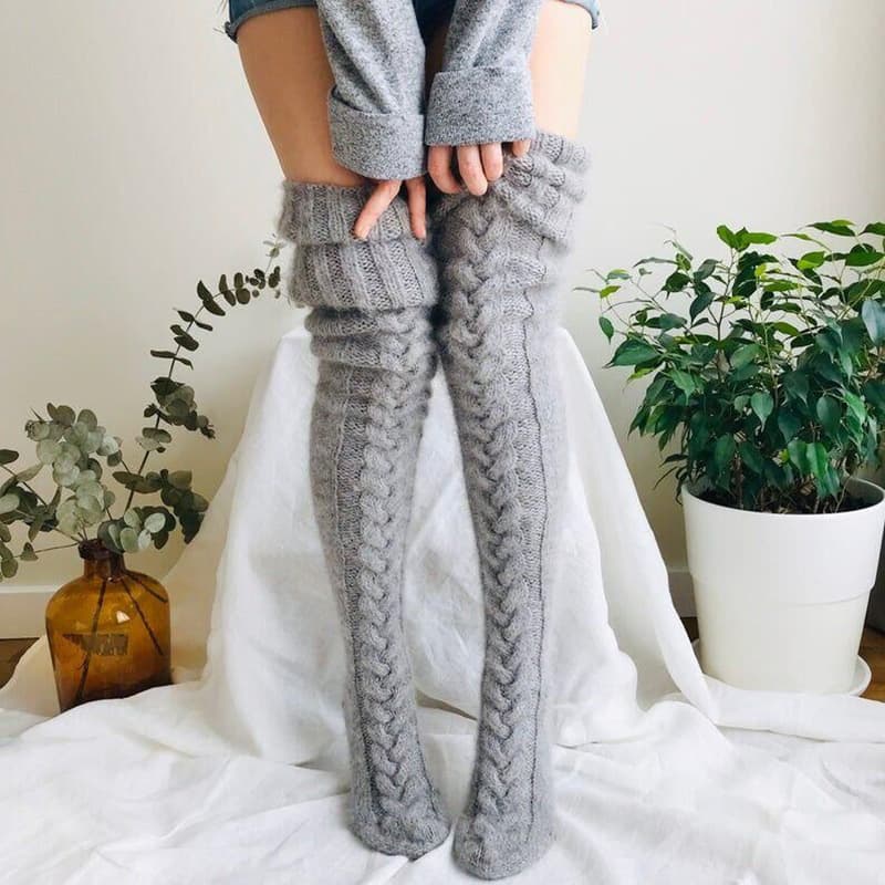 Calcetines Largos Over the Knee para Invierno