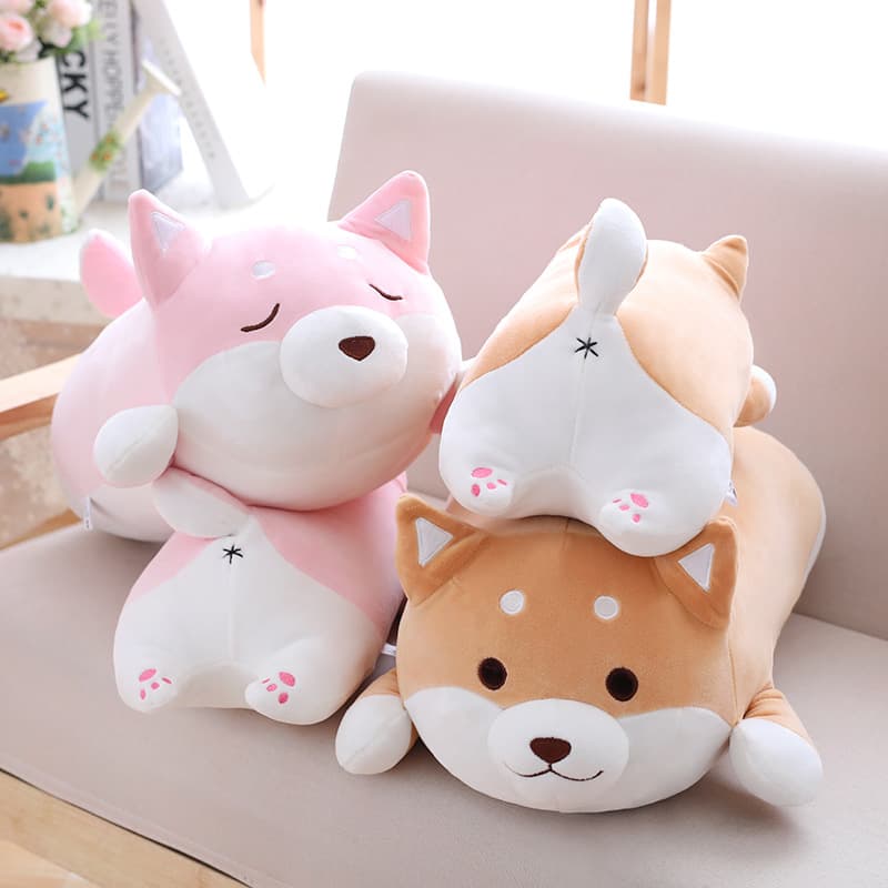 Peluche Shiba Inu Kawaii Suave - 36cm o 55cm