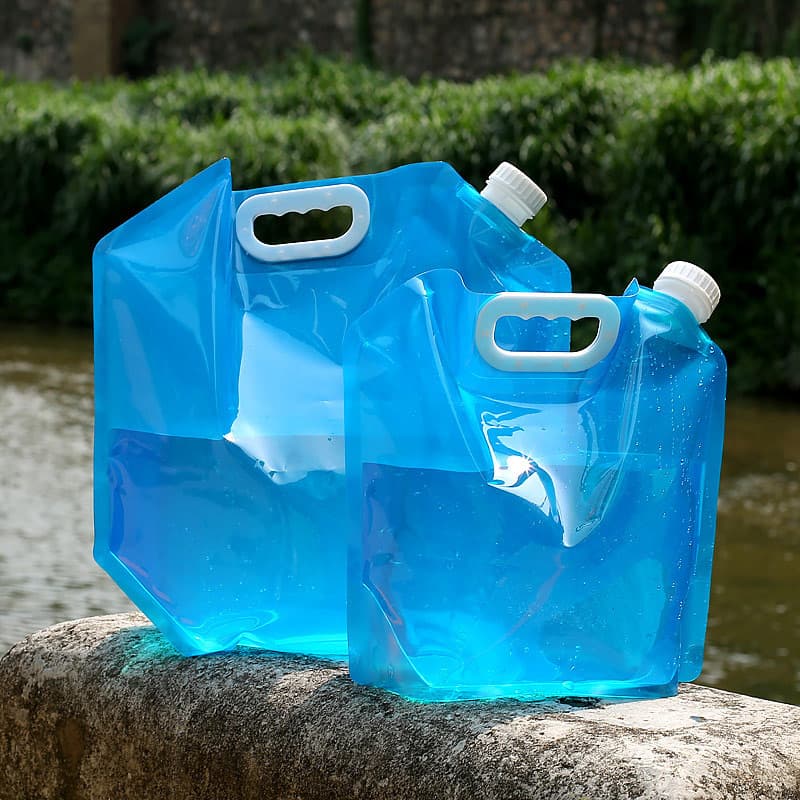 Bolsa de agua plegable portátil para camping