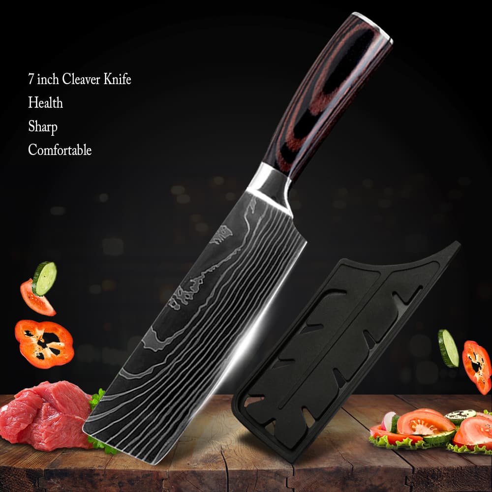 Cuchillo de Cocina Multiusos 7 Pulgadas