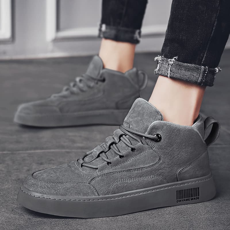 Zapatillas Casuales Cordones Hombre Estilo Coreano