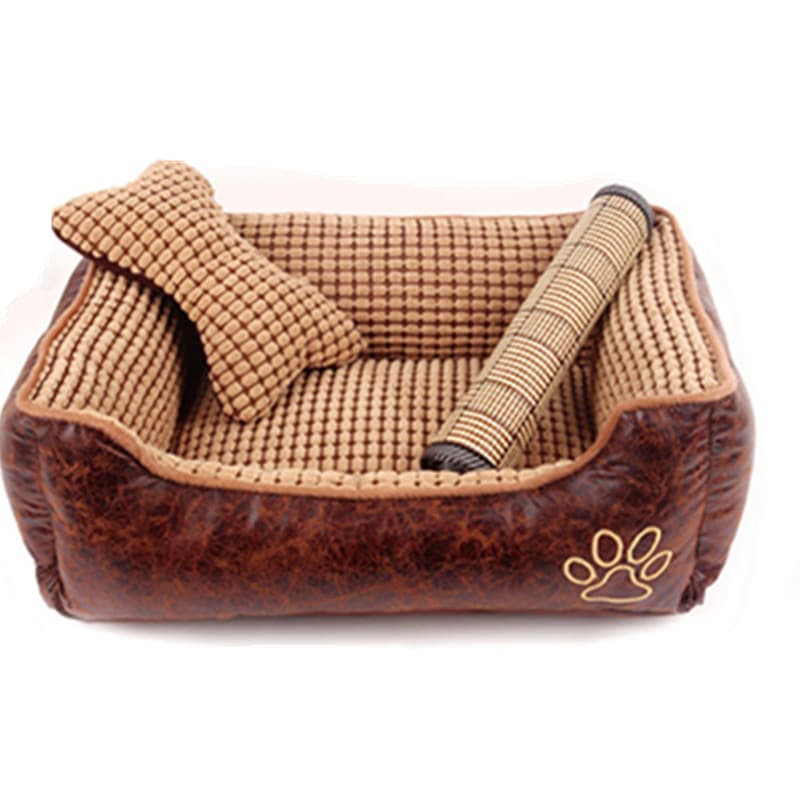 Cama de perro tipo nido acogedora