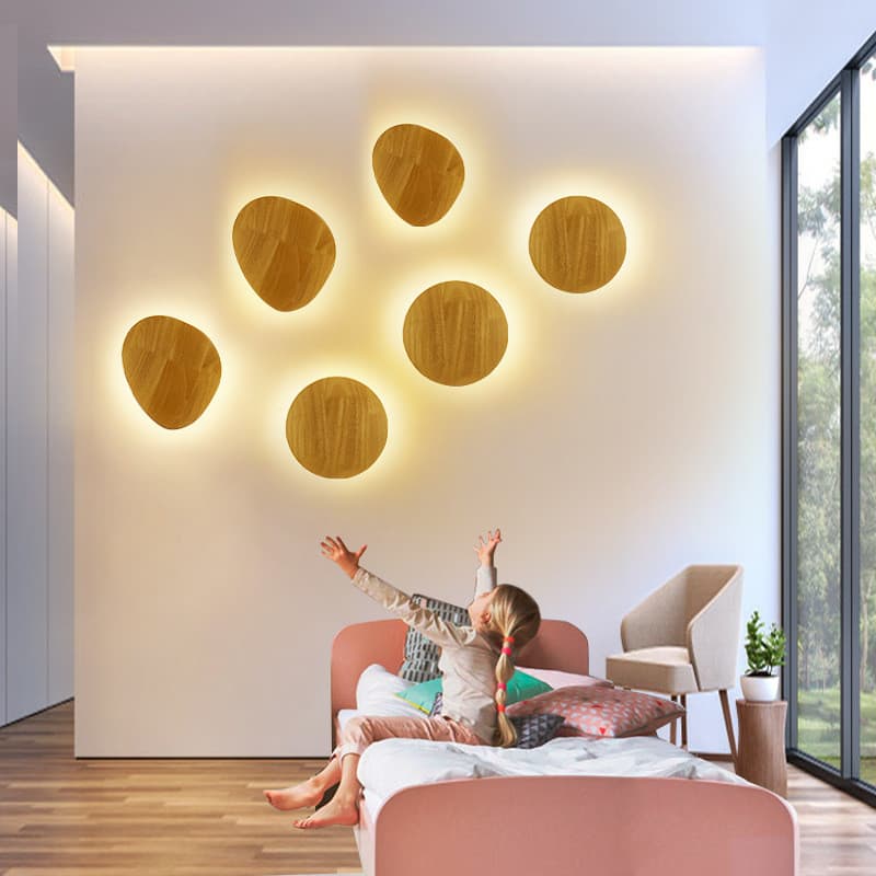 Lámpara de Pared Log Art