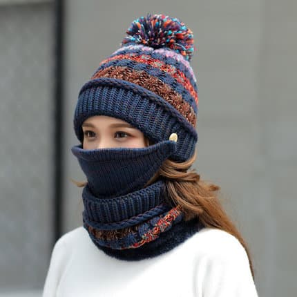 Gorro de Invierno Tejido Coreano