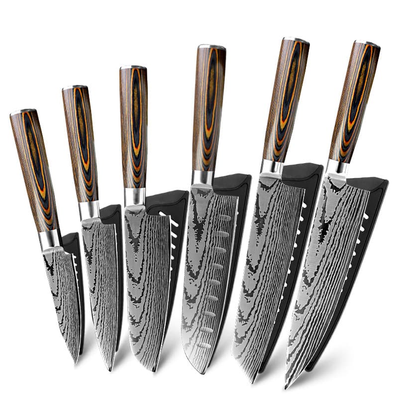 Cuchillo de Cocina en Acero Inoxidable
