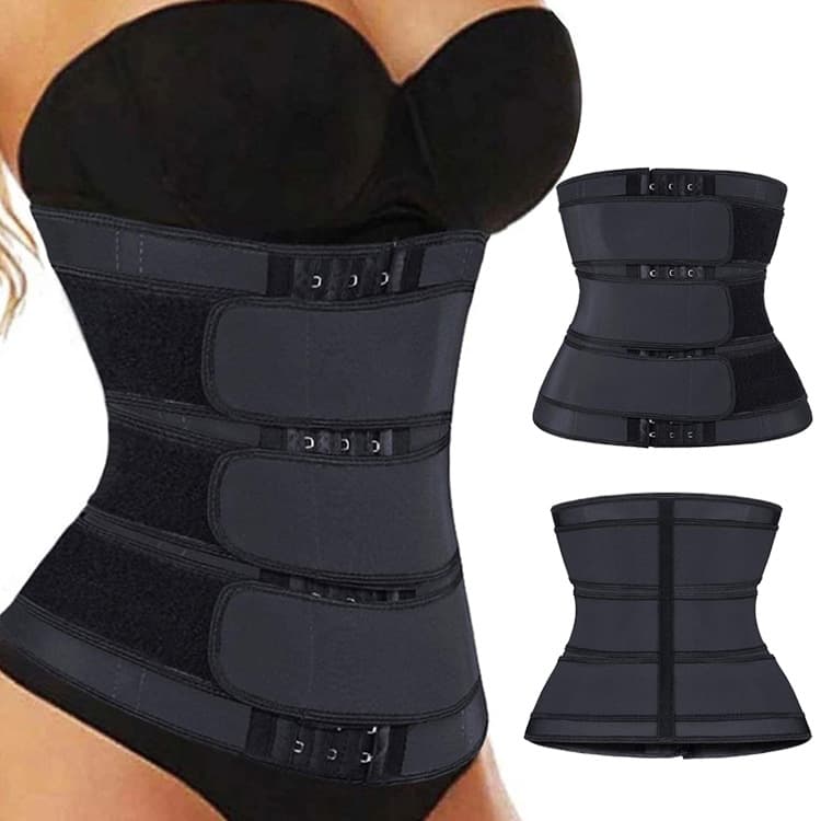 Faja deportiva moldeadora con soporte