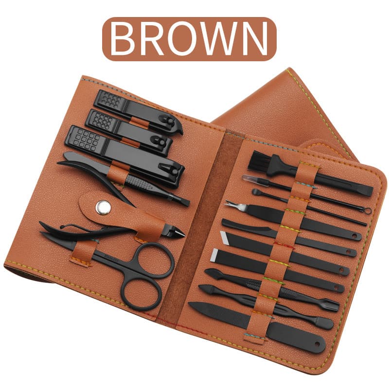Kit de 16 Piezas Manicura y Pedicura Profesional