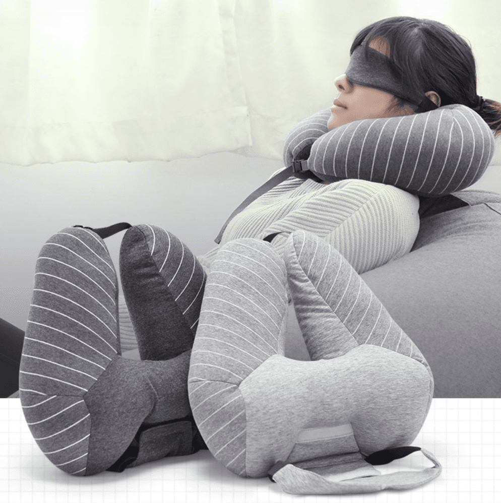 Almohada Cervical en Espuma de Partículas Forma U