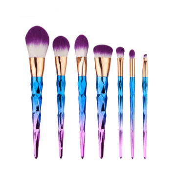 Set de 7 Brochas de Maquillaje Profesional Diamond