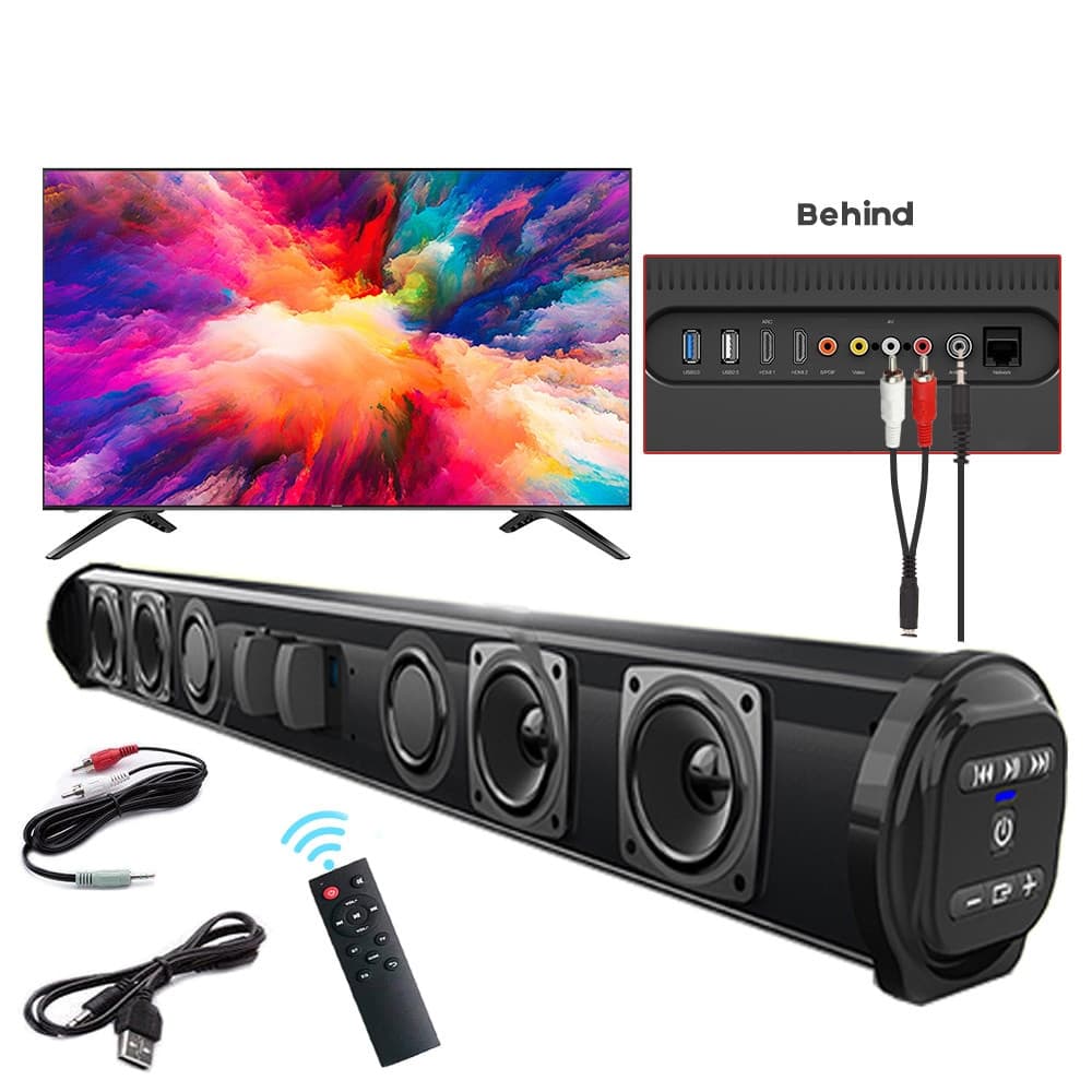 Barra de Sonido Inalámbrica Bluetooth para TV