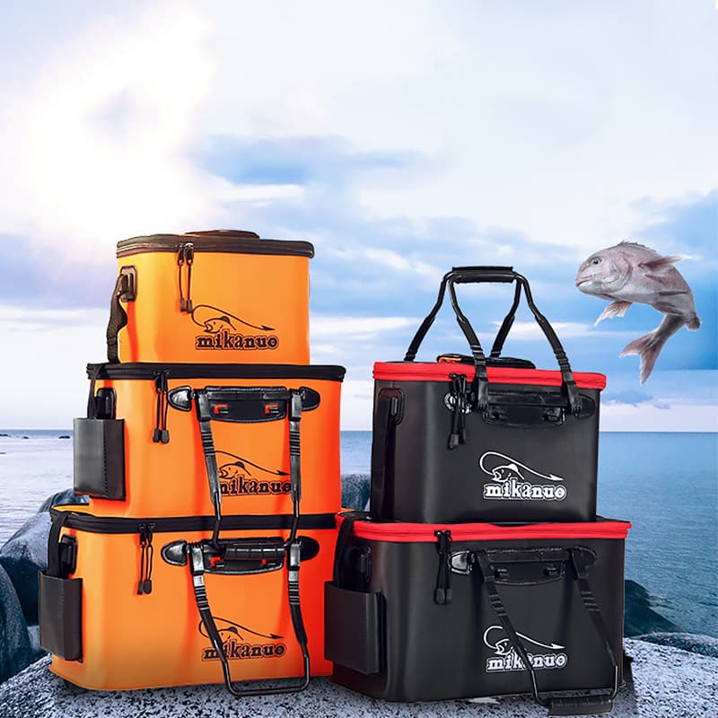 Bolsa de Pesca Portátil EVA Plegable con Depósito