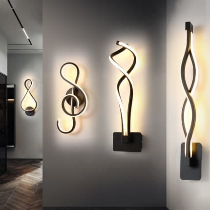 Lámpara de pared LED nórdica minimalista