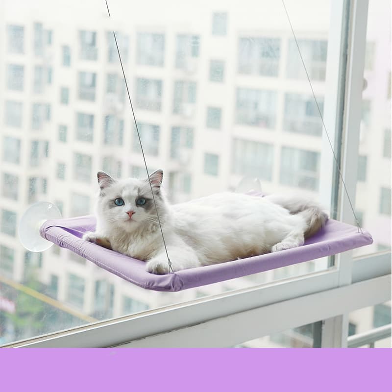 Hamaca para Gatos con Ventosa de Pared
