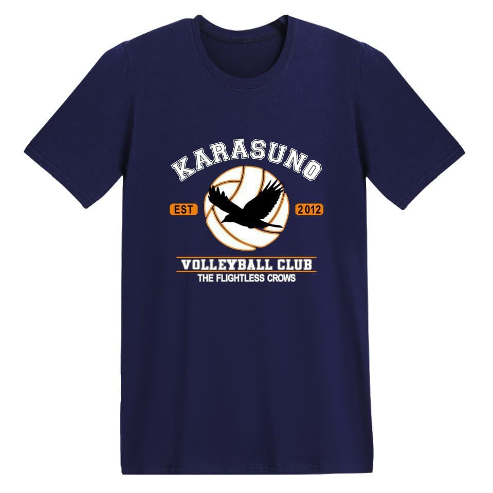 Camiseta Hombre Anime Haikyuu Harajuku