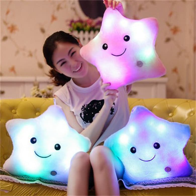 Almohada Luminosa de Cuerpo Multicolor