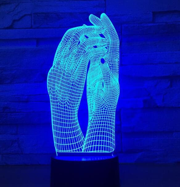 Luces LED nocturnas de colores variados