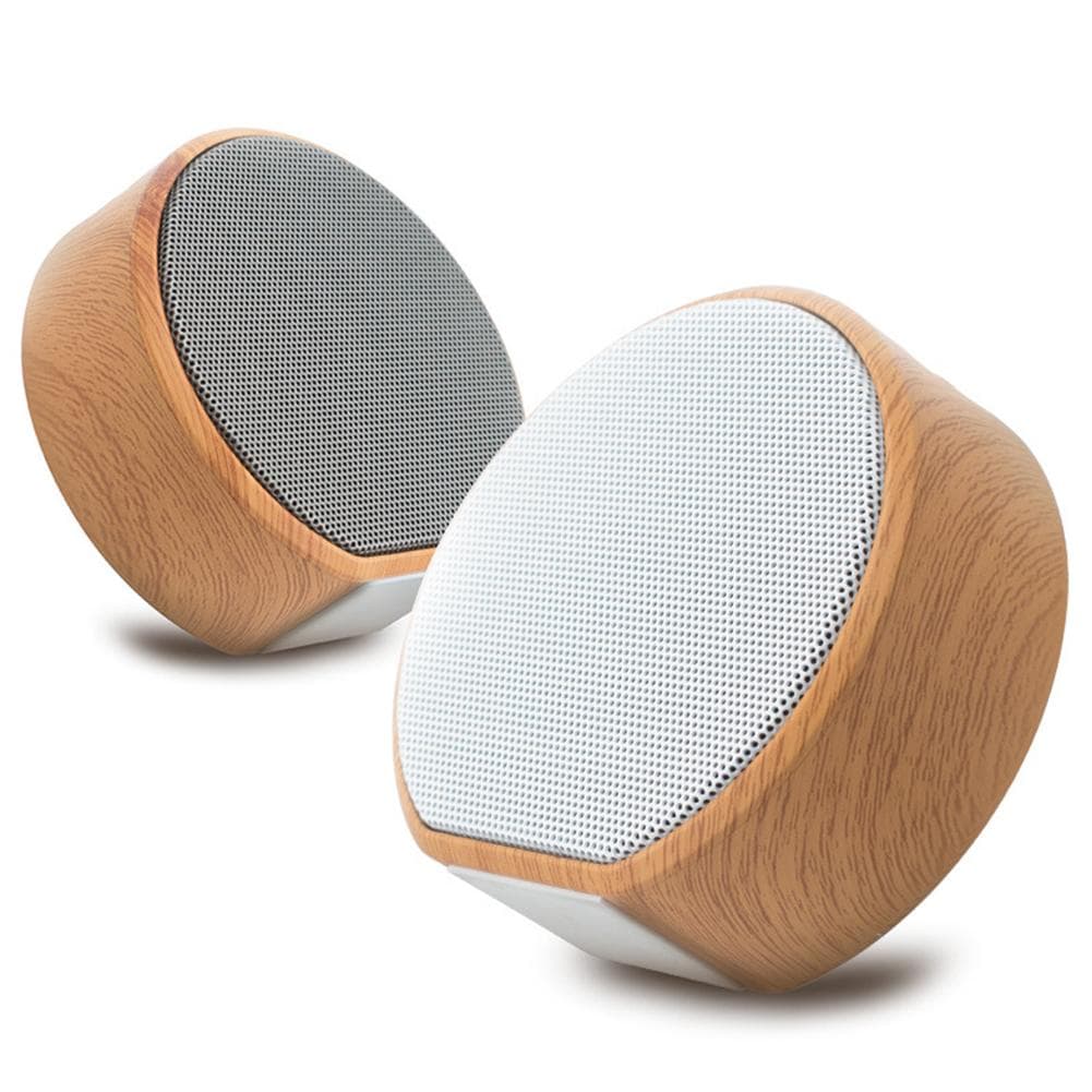 Altavoz Bluetooth Portátil Mini de Madera