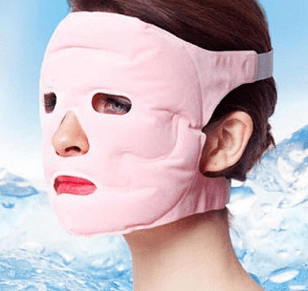 Mascarilla Facial Hidratante con Luz Iónica y Blanqueadora
