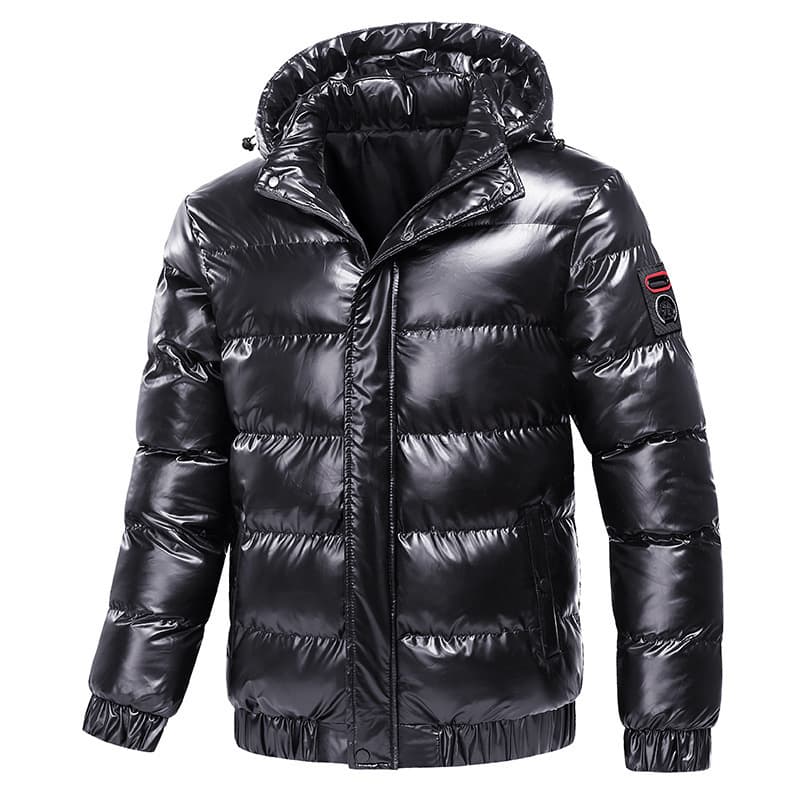 Abrigo Moto de Moda para Hombre Invierno