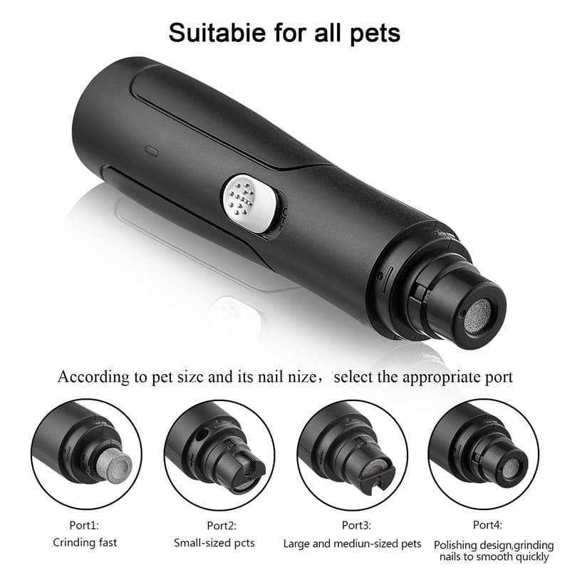 Limador de Uñas Automático para Perros Recargable USB