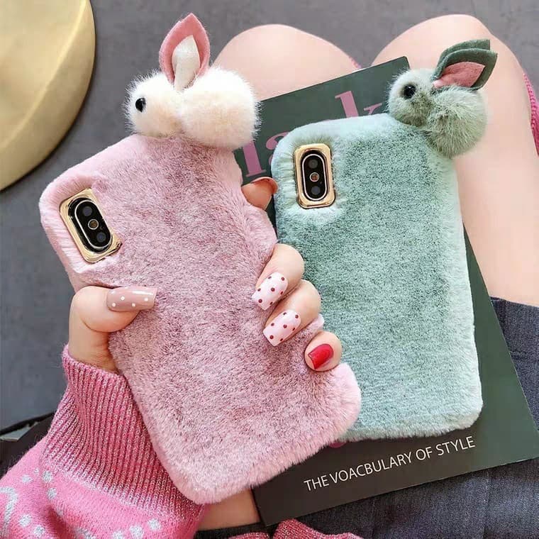 Funda para iPhone X Peluda