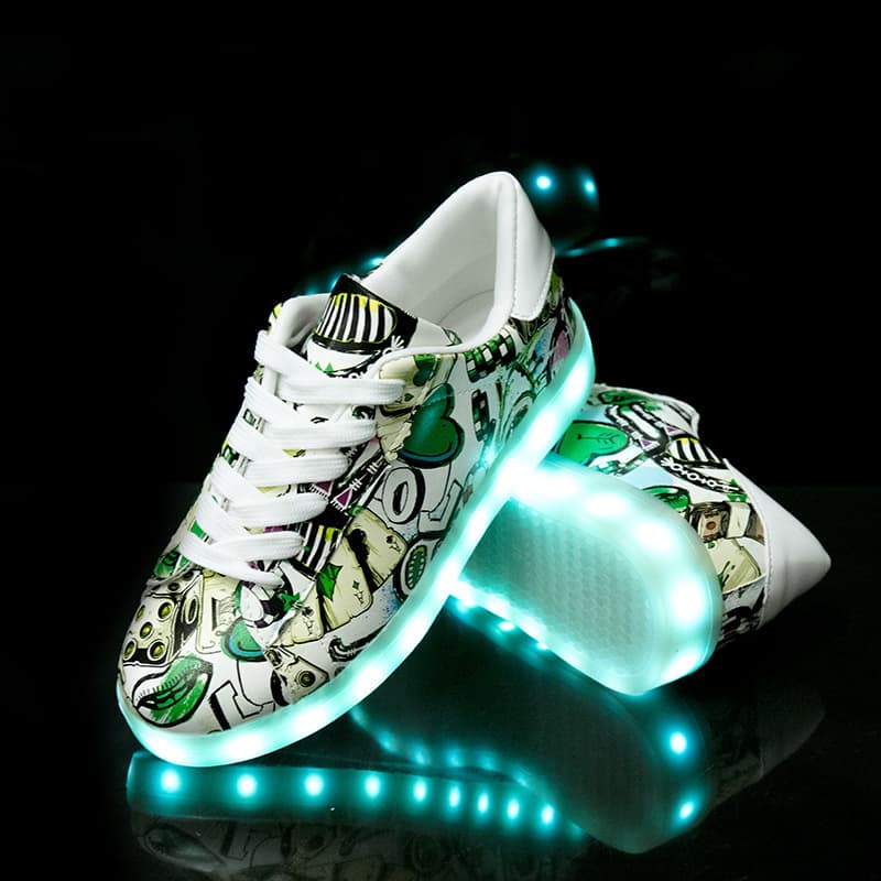 Zapatillas Fluorescentes para Parejas