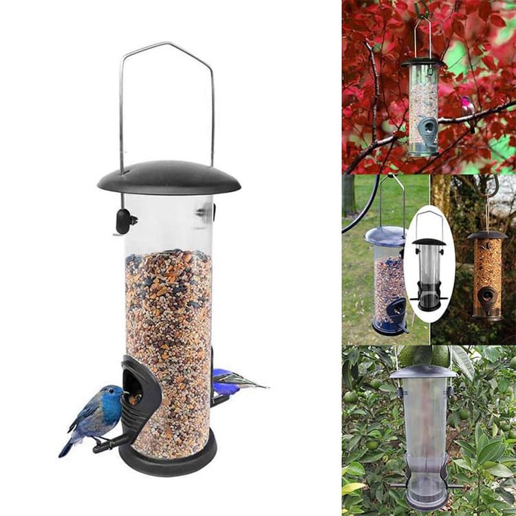 Comedero Automático Colgante para Pájaros y Mascotas