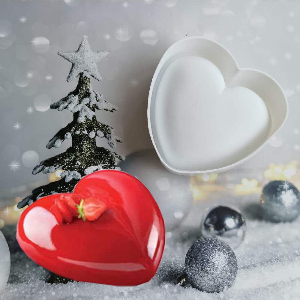 Molde de Silicona para Tartas - San Valentín