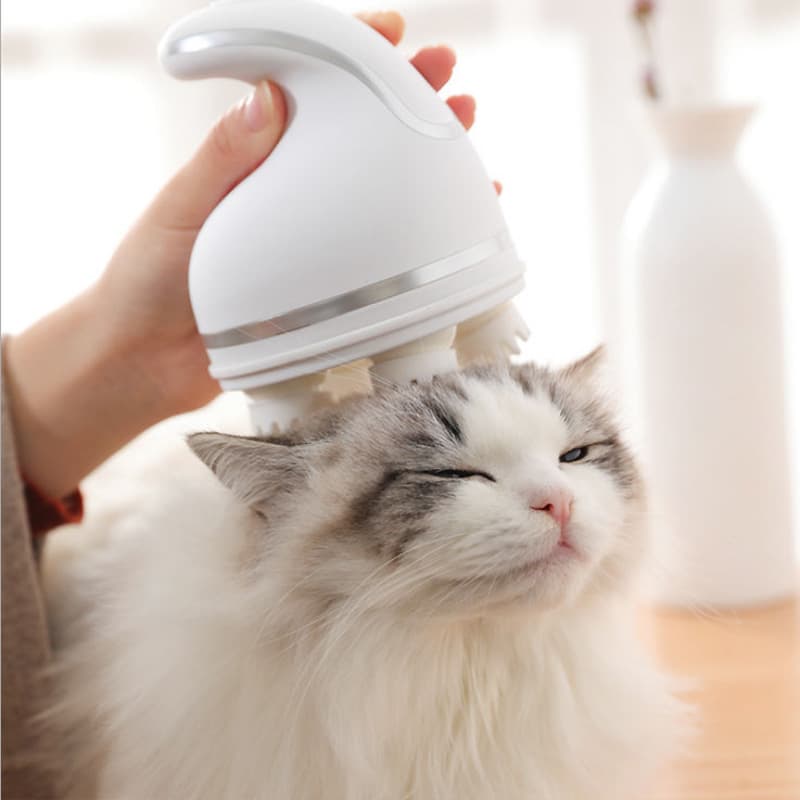 Masajeador Eléctrico Multifuncional para Mascotas