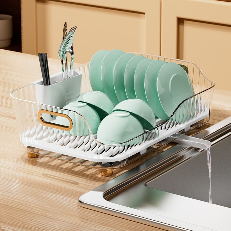 Escurridor de Platos Multifuncional para Cocina