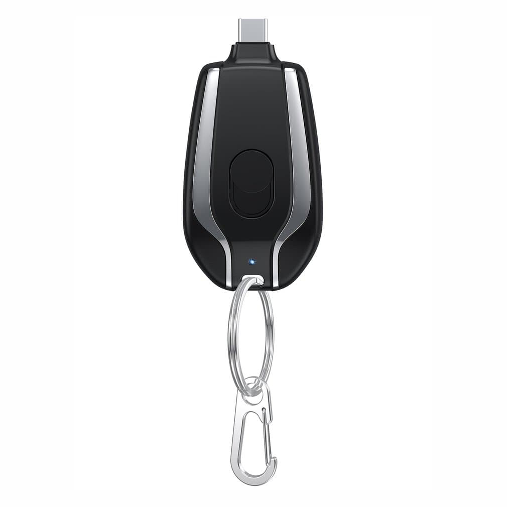 Mini Power Bank Llavero 1500mAh con USB-C