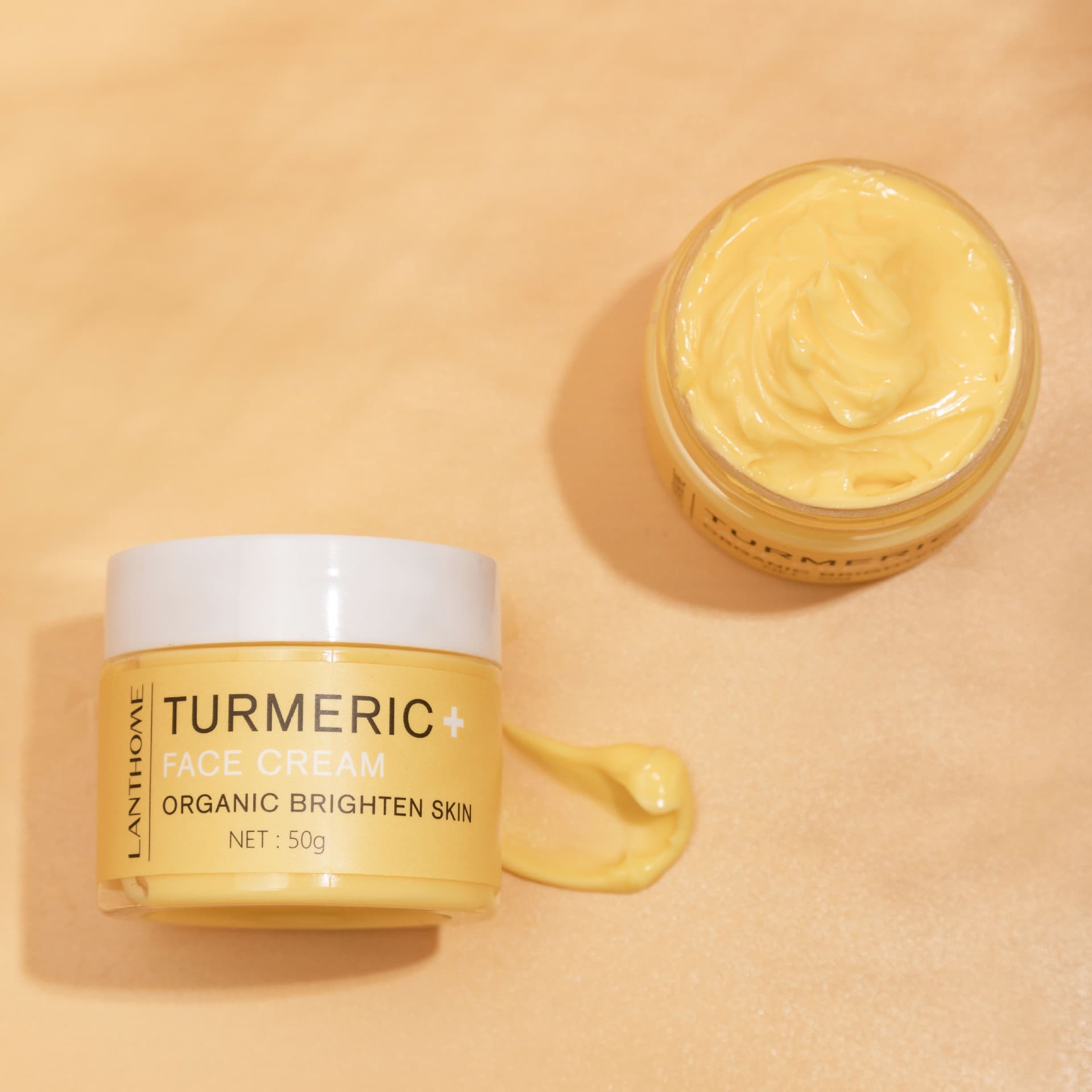 Set de Cuidado de Piel con Aceite Esencial de Cúrcuma