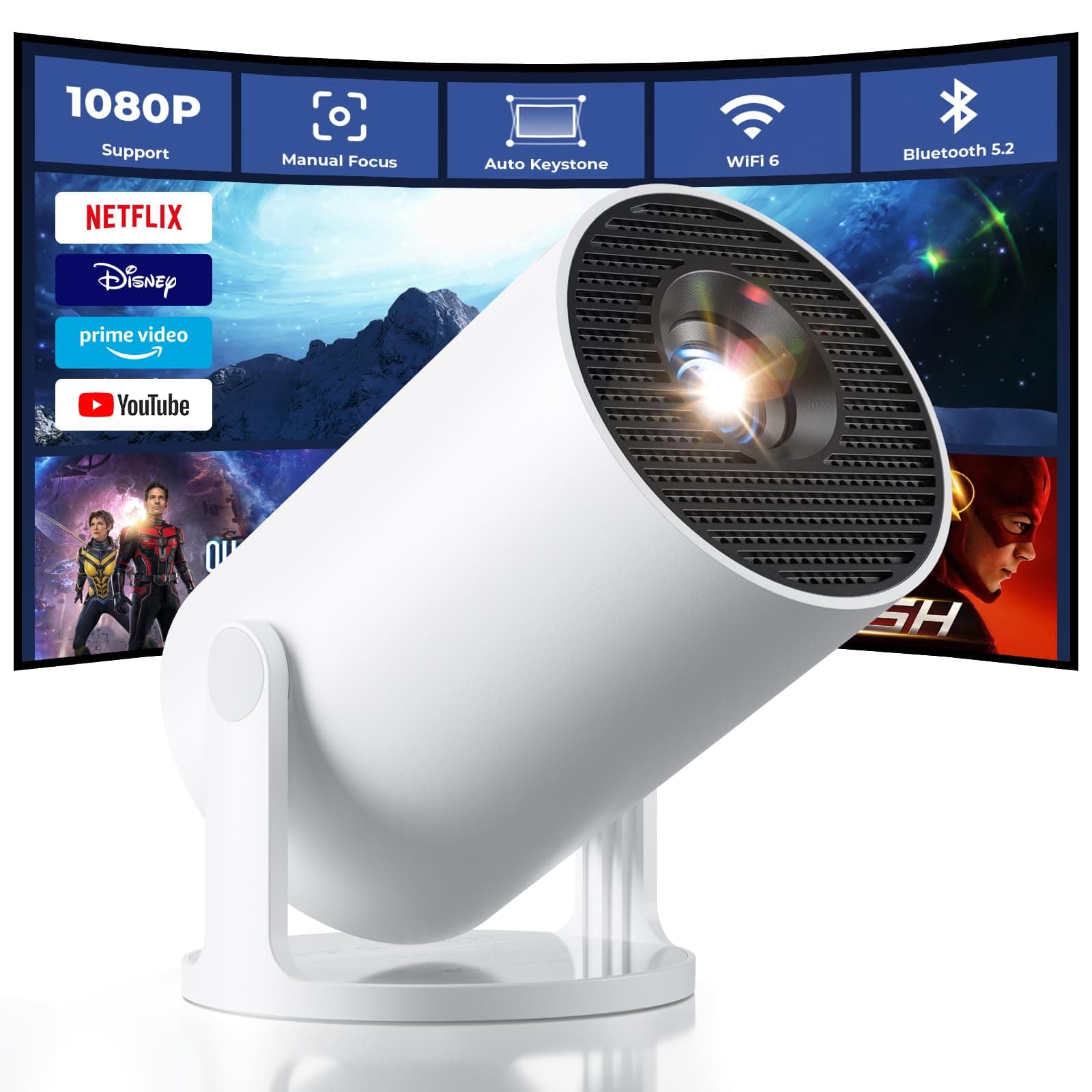Proyector Portátil Inteligente