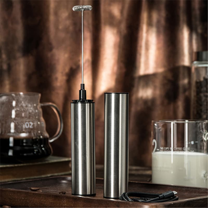 Batidor Eléctrico para Café y Espuma de Leche