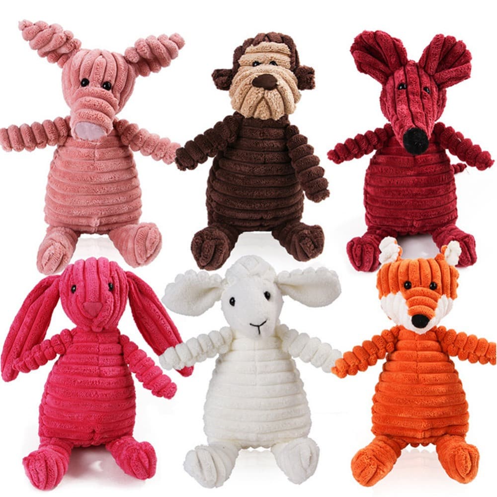 Juguete Peluche Vocal para Perro - Limpieza Dental