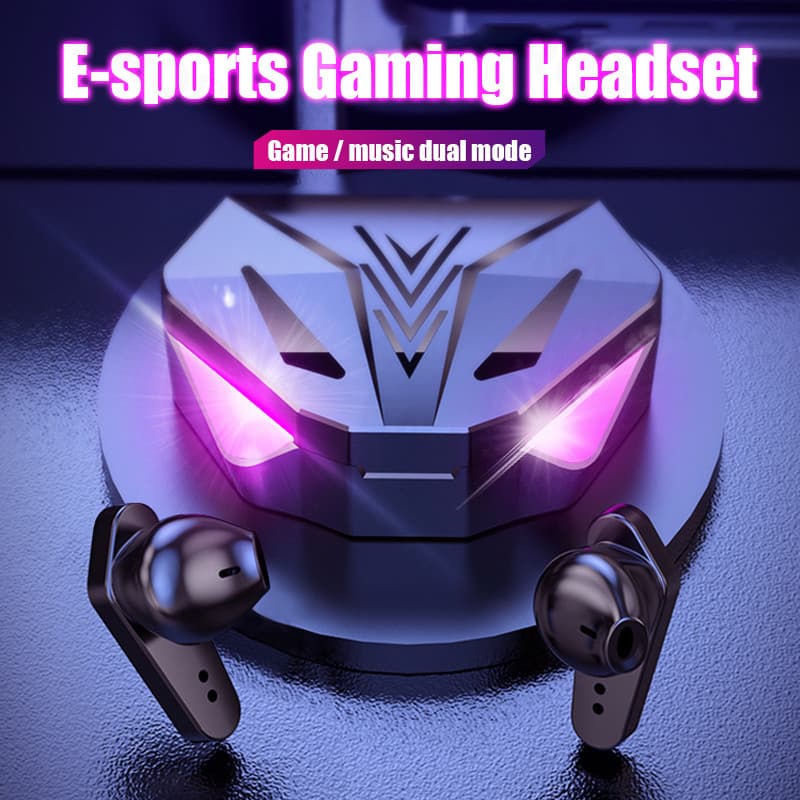 Auriculares Gaming Inalámbricos Bluetooth HIFI con Micrófono