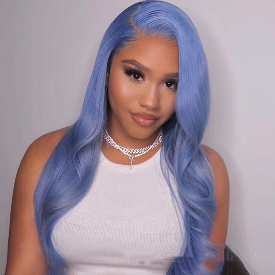 Peluca Lace Front Cabello Ondulado