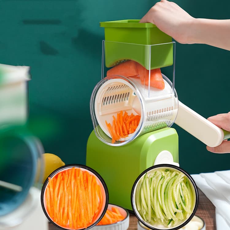Cortador de Verduras Manual Multifunción