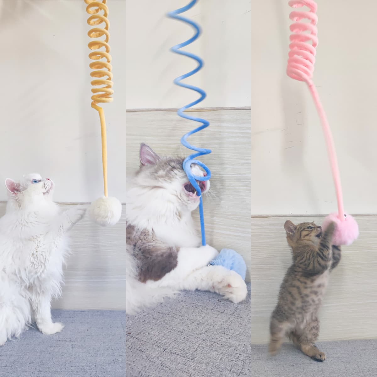 Juguete Interactivo para Gatos con Movimiento Automático