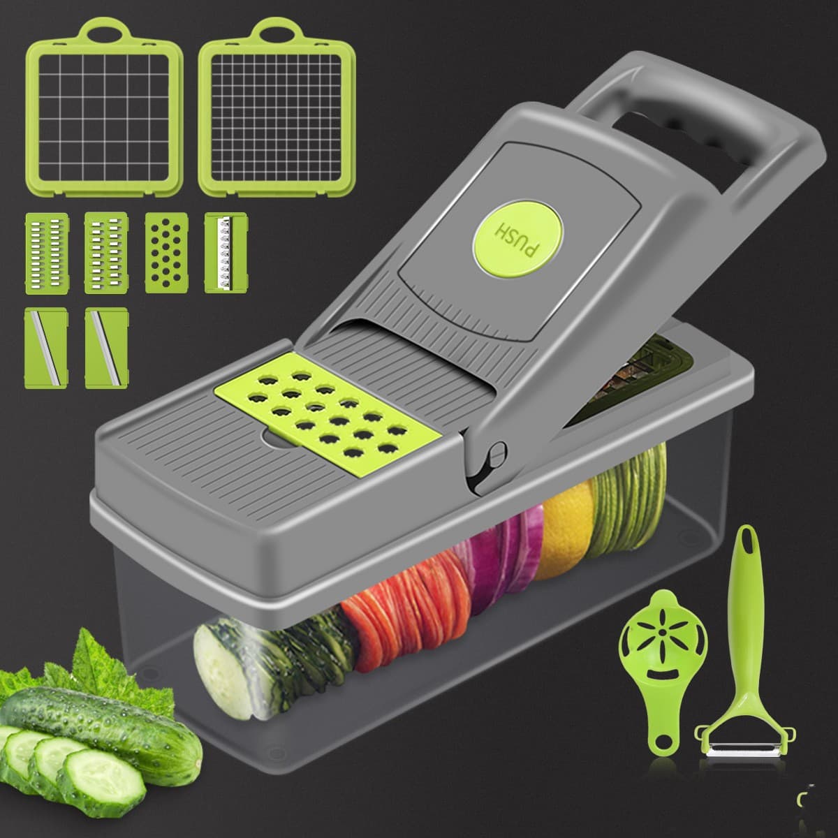 Cortador de Verduras Multiusos Cocina