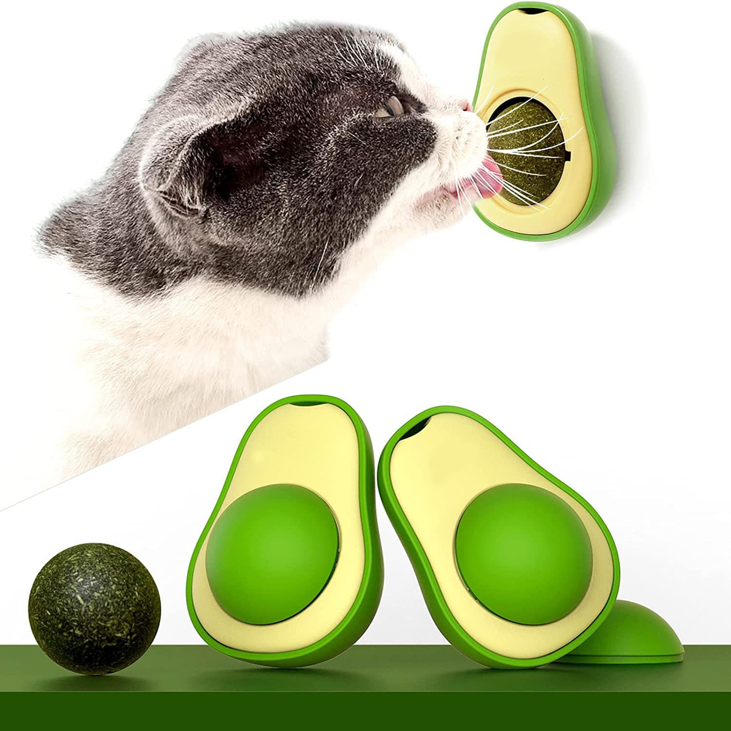 Juguete para Gatos Aguacate con Hierba Gatera