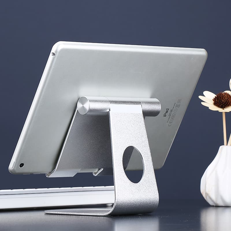 Soporte ajustable para iPad, tablet y teléfono