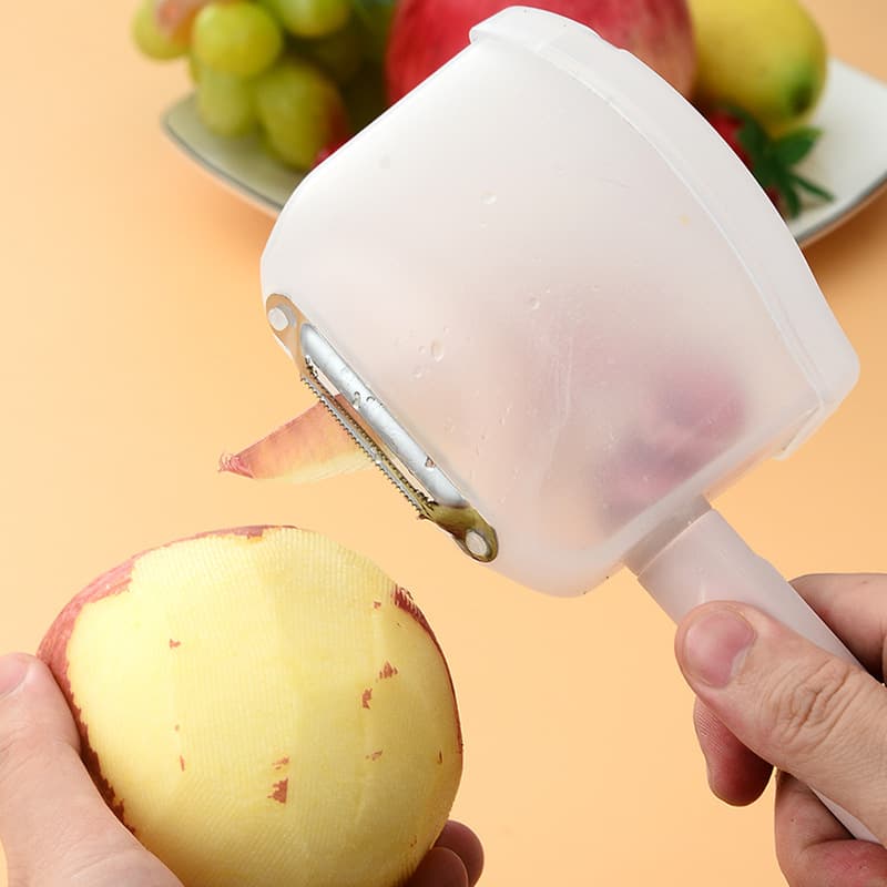 Pelador de Frutas con Mango Acero Inoxidable