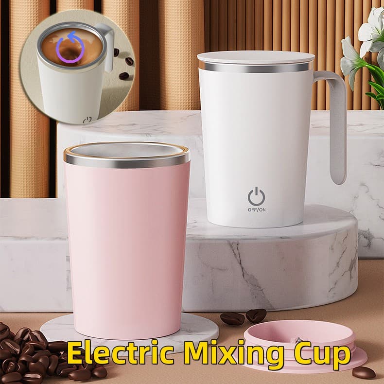 Taza de Café Mezcladora Automática con Rotación Magnética