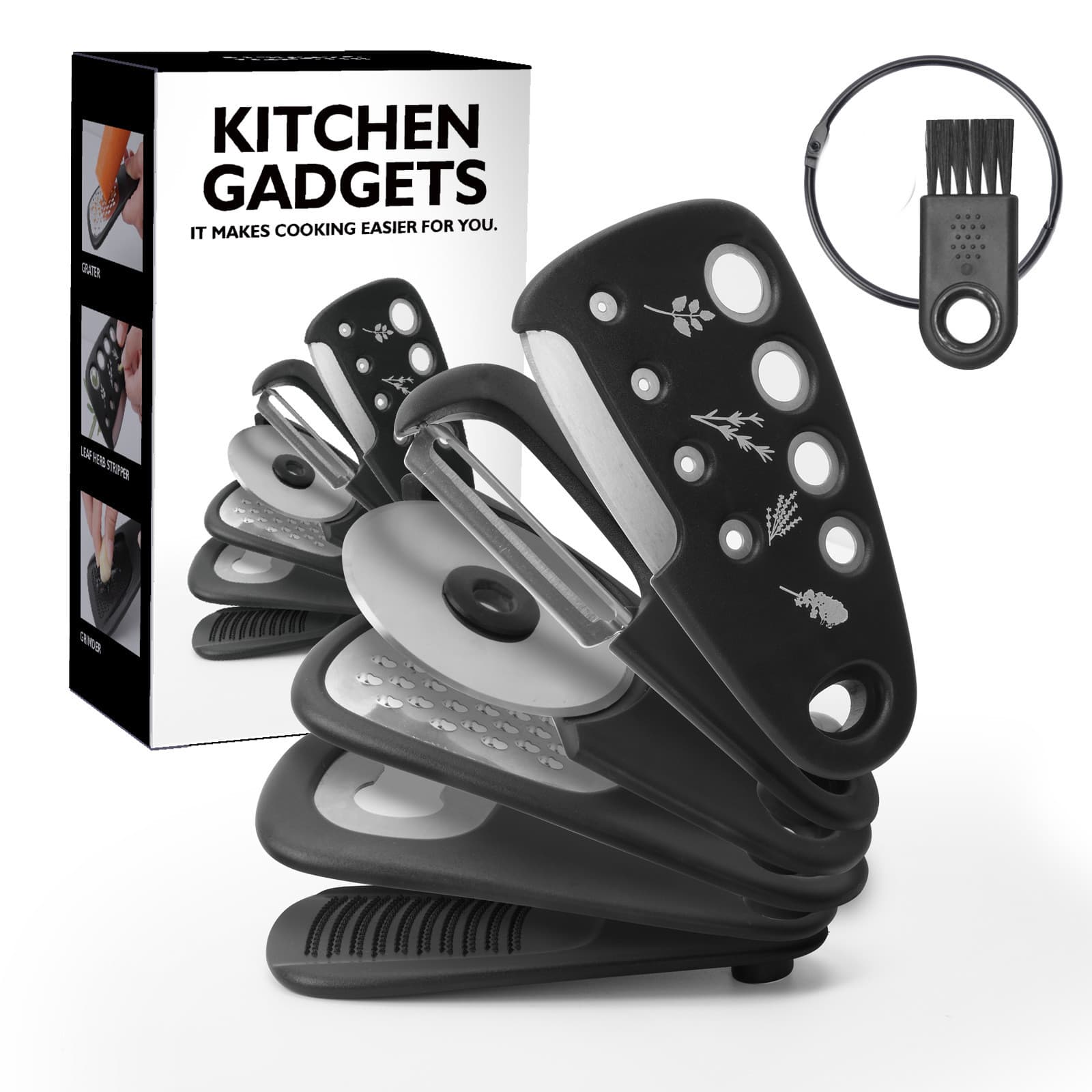 Set de 6 Organizadores de Cocina Apilables