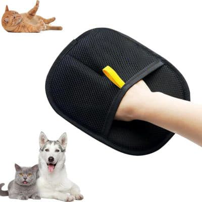 Guantes eliminador de pelo para mascotas 2 en 1