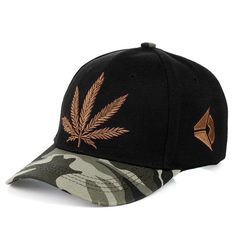 Gorra de Béisbol Hoja de Arce y Cáñamo
