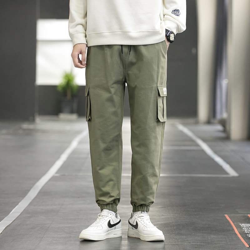 Pantalones Cargo Techwear Hombre Streetwear