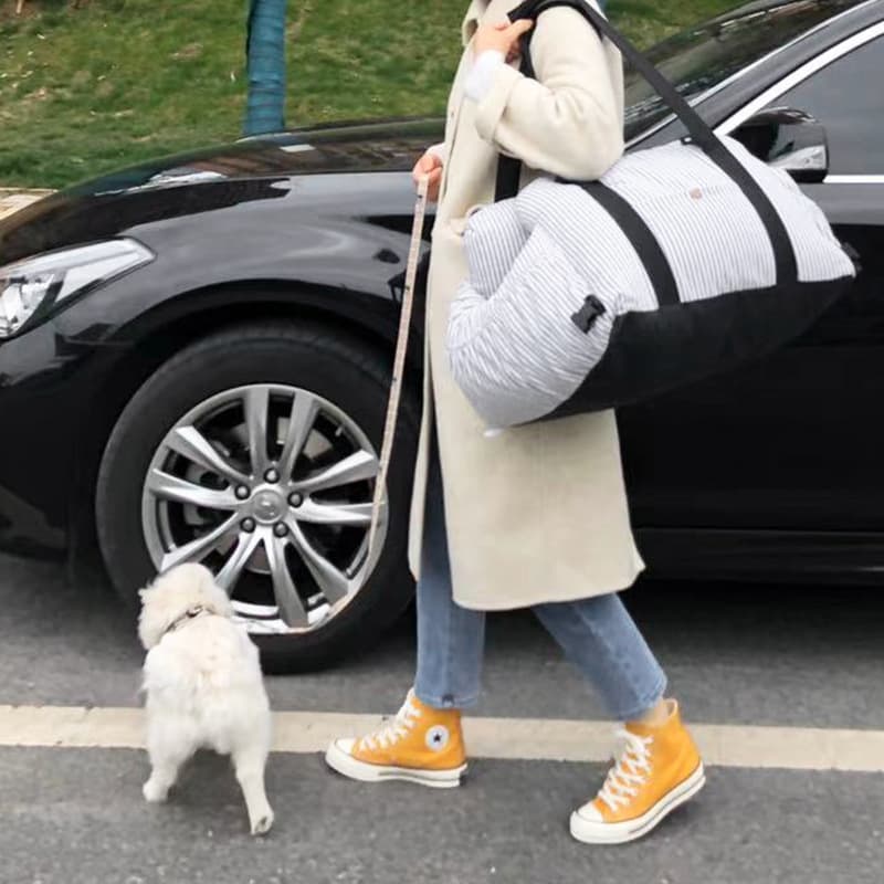 Transportín de Seguridad para Perros en Coche