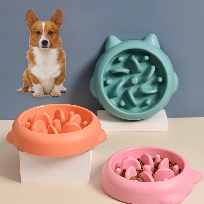 Comedero Lento Antiatragantamiento para Perros y Gatos